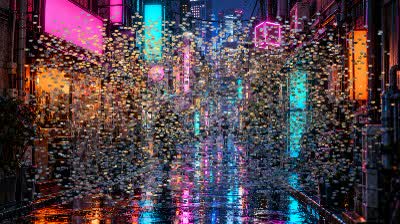 銀河の途中の絵