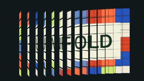 ドミノのように倒れるの途中の絵